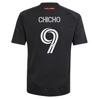 Youth adidas Cristian Arango Black San Jose Earthquakes 2025 Headliner Replica Player Jersey