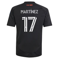 Maillot de joueur réplique tête d'affiche des San Jose Earthquakes 2025 noir pour jeunes adidas Josef Martinez