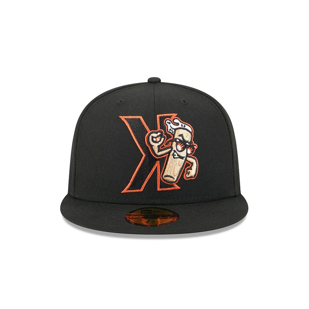 Men's New Era  Black San Jose Giants Theme Nights 59FIFTY Fitted Hat