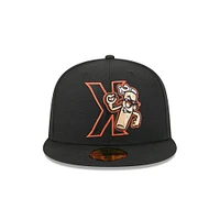 Men's New Era  Black San Jose Giants Theme Nights 59FIFTY Fitted Hat