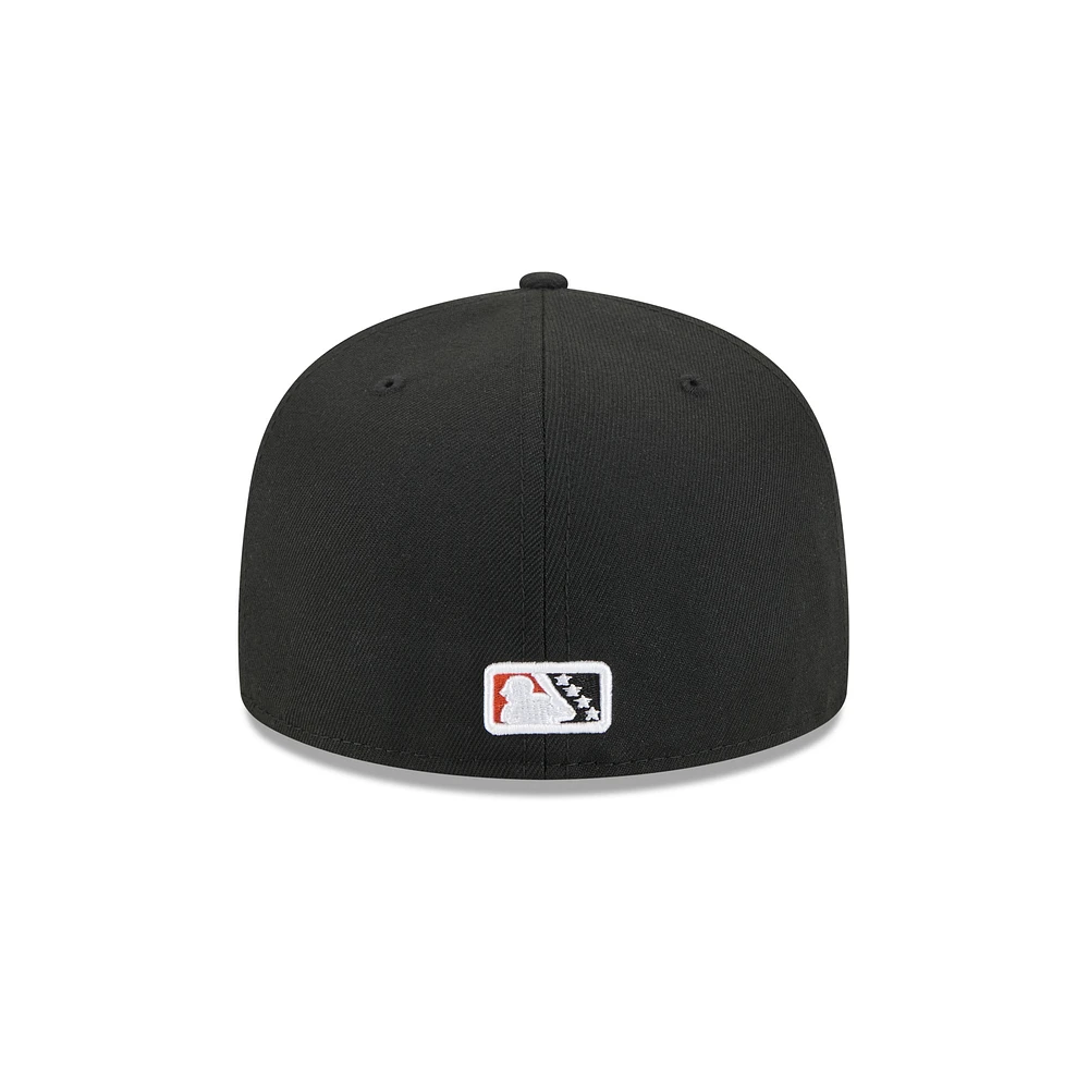 Men's New Era  Black San Jose Giants Theme Nights 59FIFTY Fitted Hat
