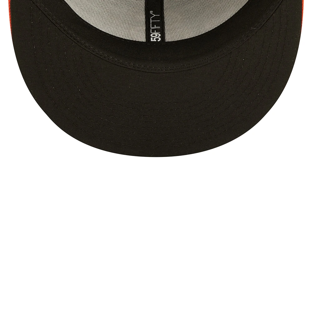 Men's New Era Black San Jose Giants Authentic Collection Team Home 59FIFTY Fitted Hat