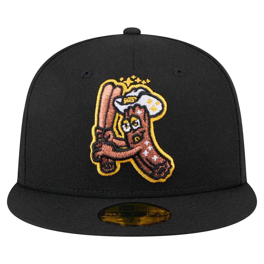 Casquette ajustée 59FIFTY Copa de la Diversión New Era pour hommes, noire, San Jose Giants