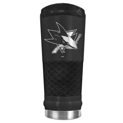 San Jose Sharks Stealth Matte 24oz Tumbler - Black