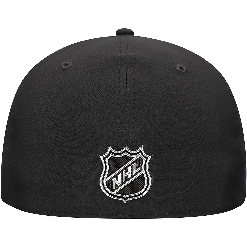 Men's Fanatics  Black San Jose Sharks Training Camp Fitted Hat