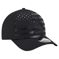 Casquette ajustable en forme de A 9FORTY Game Day Stealth Flag des Sharks de San Jose de New Era pour homme