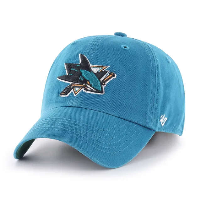 Men's San Jose Sharks Fanatics Branded Black Iconic Revised Trucker  Snapback Hat