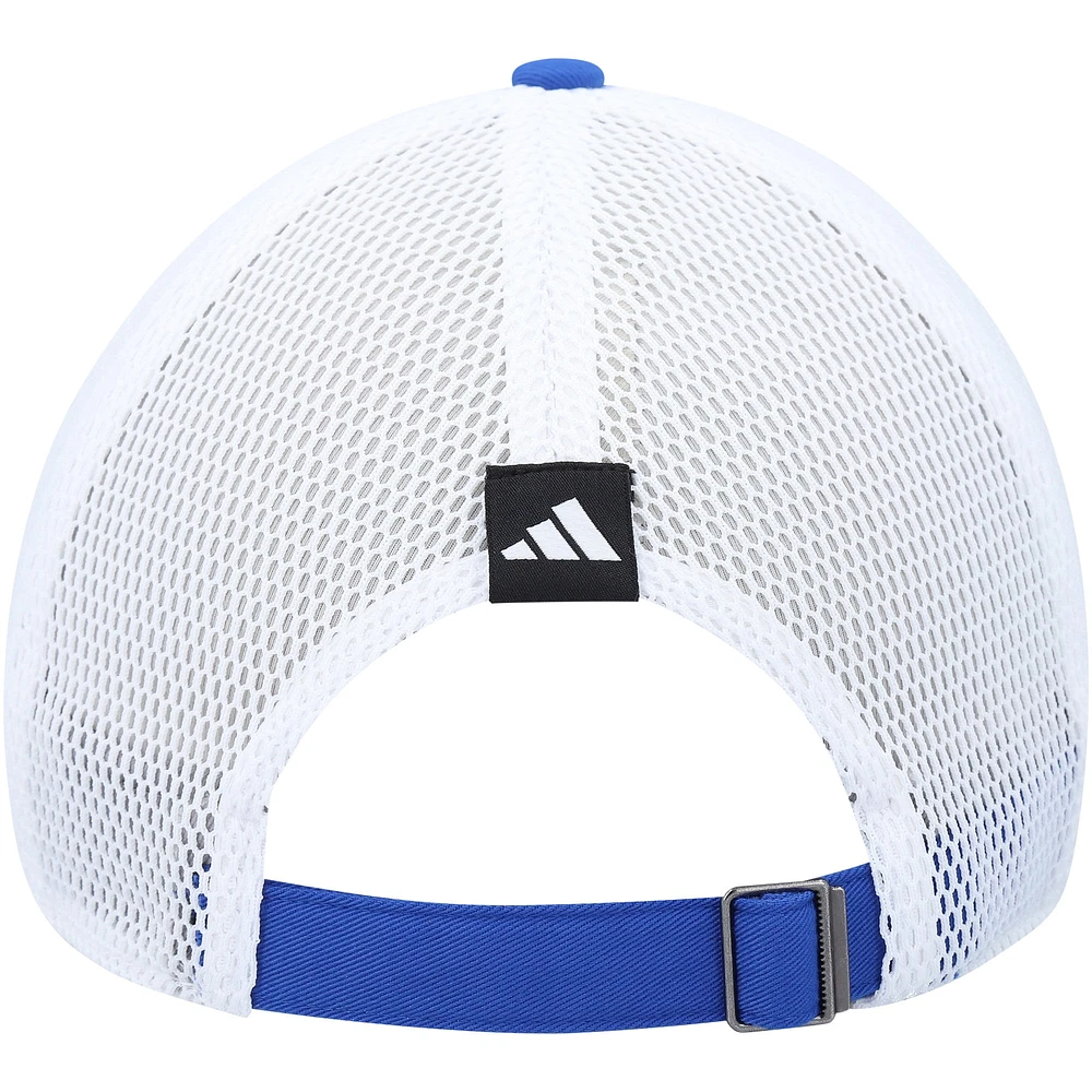 Casquette ajustable Color Pop Trucker adidas pour hommes, bleu, San Jose Sharks