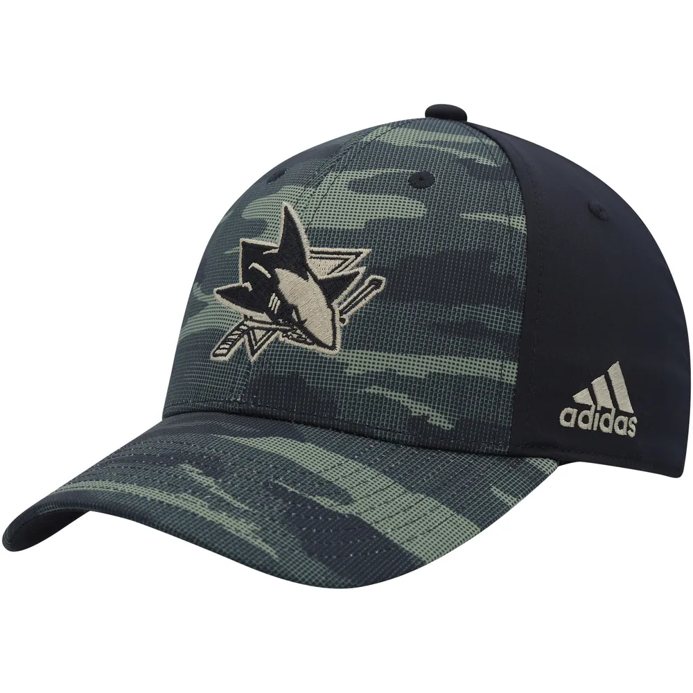 Lids San Jose Sharks adidas Military Appreciation Flex Hat - Camo/Black