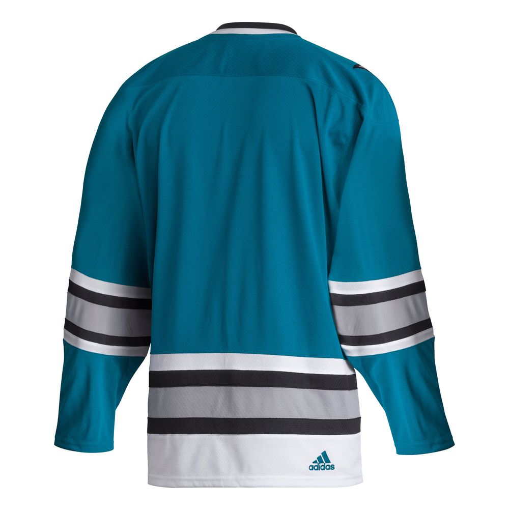 Men's adidas Teal San Jose Sharks Team Classics Authentic - Jersey