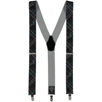 Men's Black San Jose Sharks Suspenders