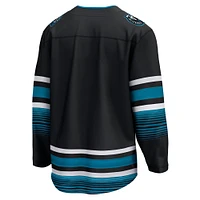 Men's Fanatics Black San Jose Sharks Alternate Premier Breakaway Jersey