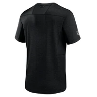 Men's Fanatics  Black San Jose Sharks Authentic Pro Performance T-Shirt