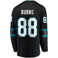 Men's Fanatics Branded Brent Burns Black San Jose Sharks Alternate  Breakaway Player Jersey