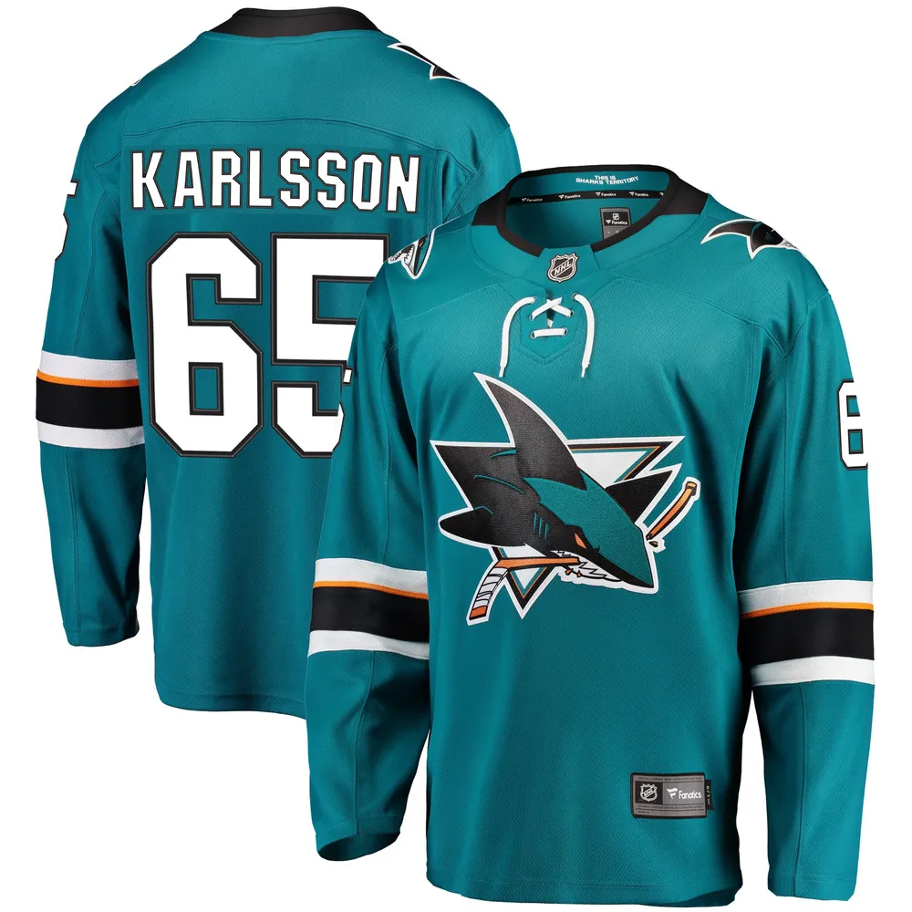 Erik Karlsson San Jose Sharks Fanatics Branded Women's Alternate Premier  Breakaway Player Jersey - Black