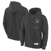 Sweat à capuche Fanatics Anthracite San Jose Sharks Future Ground Info pour homme