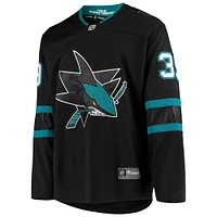 Maillot Breakaway alternatif noir des Sharks de San Jose Fanatics Logan Couture pour hommes