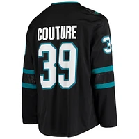 Maillot Breakaway alternatif noir des Sharks de San Jose Fanatics Logan Couture pour hommes