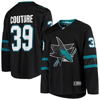 Maillot Breakaway alternatif noir des Sharks de San Jose Fanatics Logan Couture pour hommes