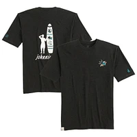 T-shirt Spencer chiné San Jose Sharks anthracite pour homme Johnnie-O