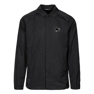 Men's Levelwear Black San Diego Padres Guru Full-Snap Jacket