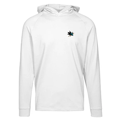 Sweat à capuche blanc San Jose Sharks Dimension Insignia Core pour homme Levelwear