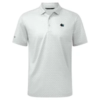 Polo System Insignia Core blanc pour homme de Levelwear des Sharks San Jose