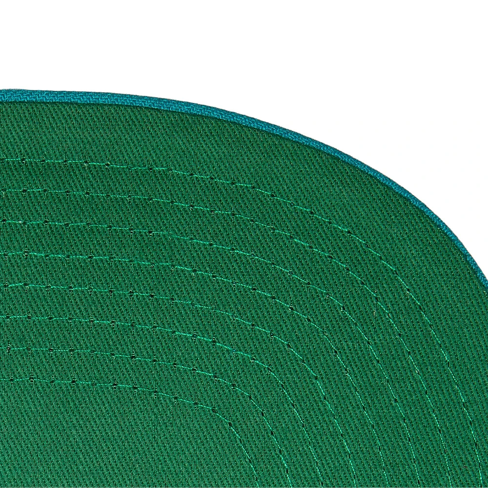 Casquette Snapback Mitchell & Ness San Jose Sharks Core Team Ground 2.0 noire pour hommes