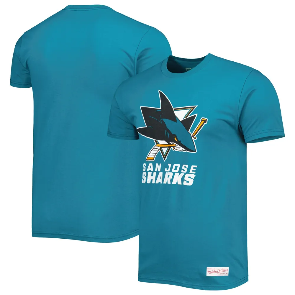 Men's Mitchell & Ness Heather Gray San Jose Sharks City Collection