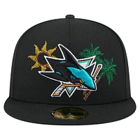 Casquette ajustée New Era 59FIFTY noire pour homme