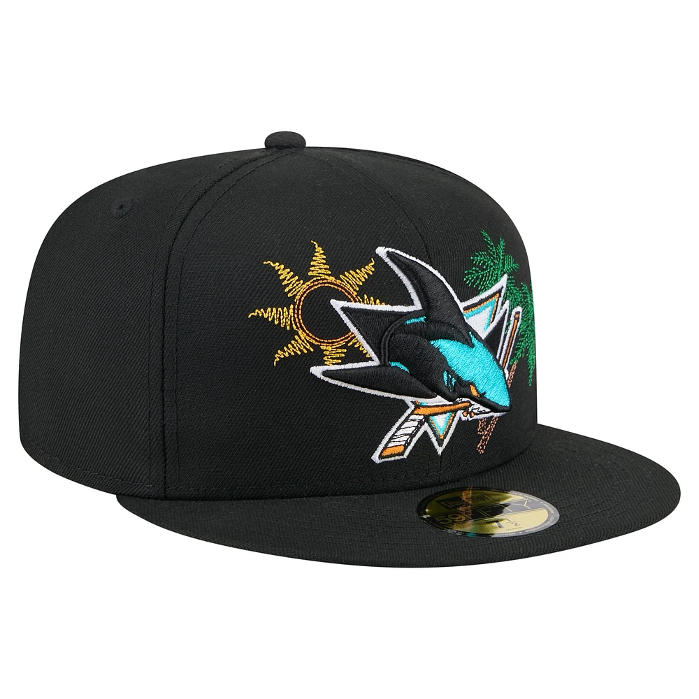 Casquette ajustée New Era 59FIFTY noire pour homme