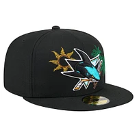 Casquette ajustée New Era 59FIFTY noire pour homme