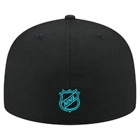 Casquette ajustée New Era 59FIFTY noire pour homme