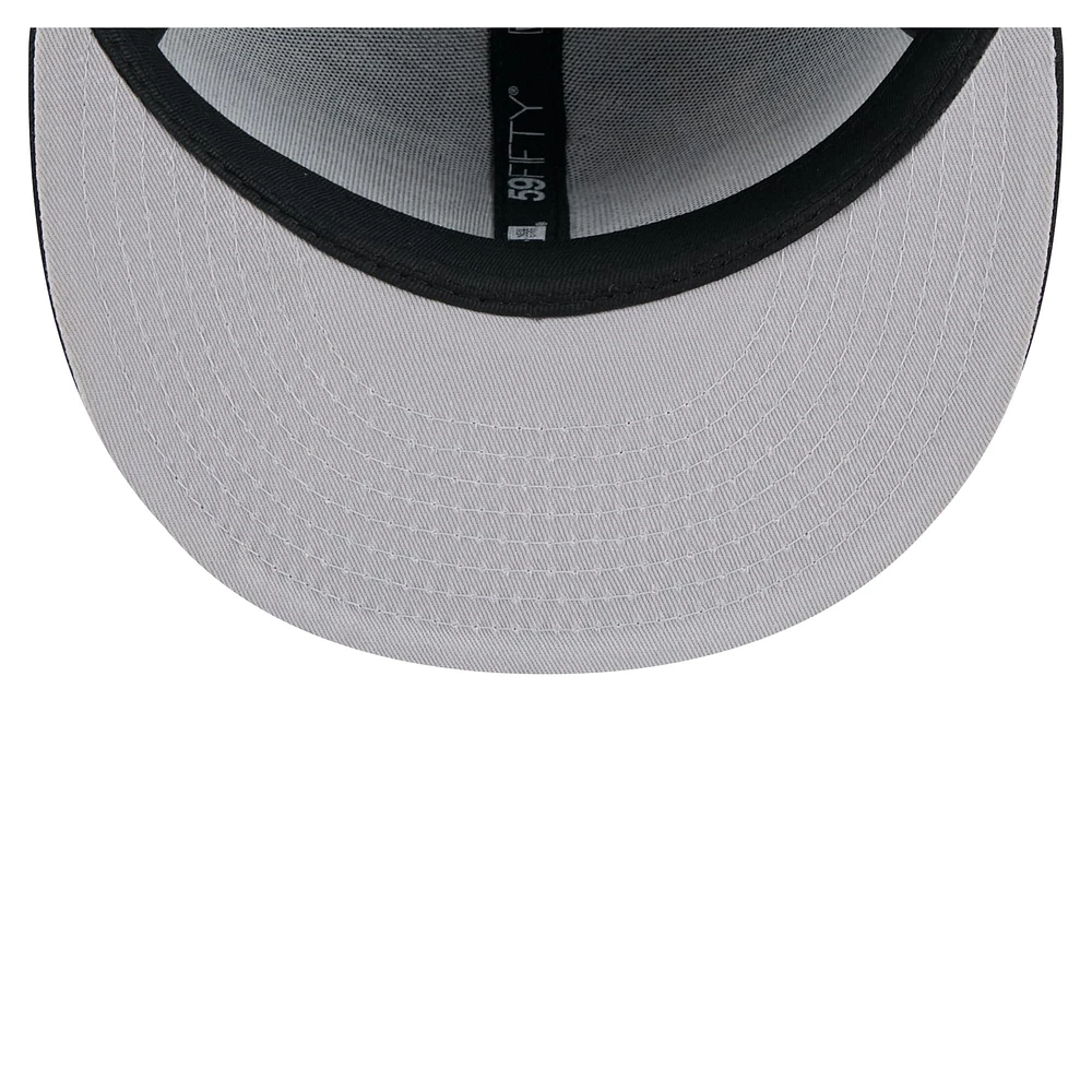 Casquette ajustée New Era 59FIFTY noire pour homme
