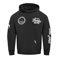 Sweat à capuche noir Pro Standard San Jose Sharks Paint the City pour homme