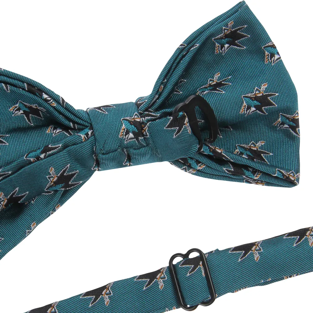 Men's Teal San Jose Sharks Repeat Bow Tie