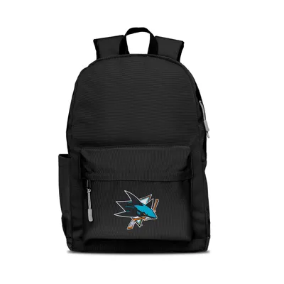San Jose Sharks MOJO Laptop Backpack - Gray