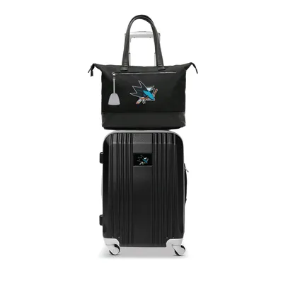 San Jose Sharks MOJO Premium Laptop Tote Bag and Luggage Set