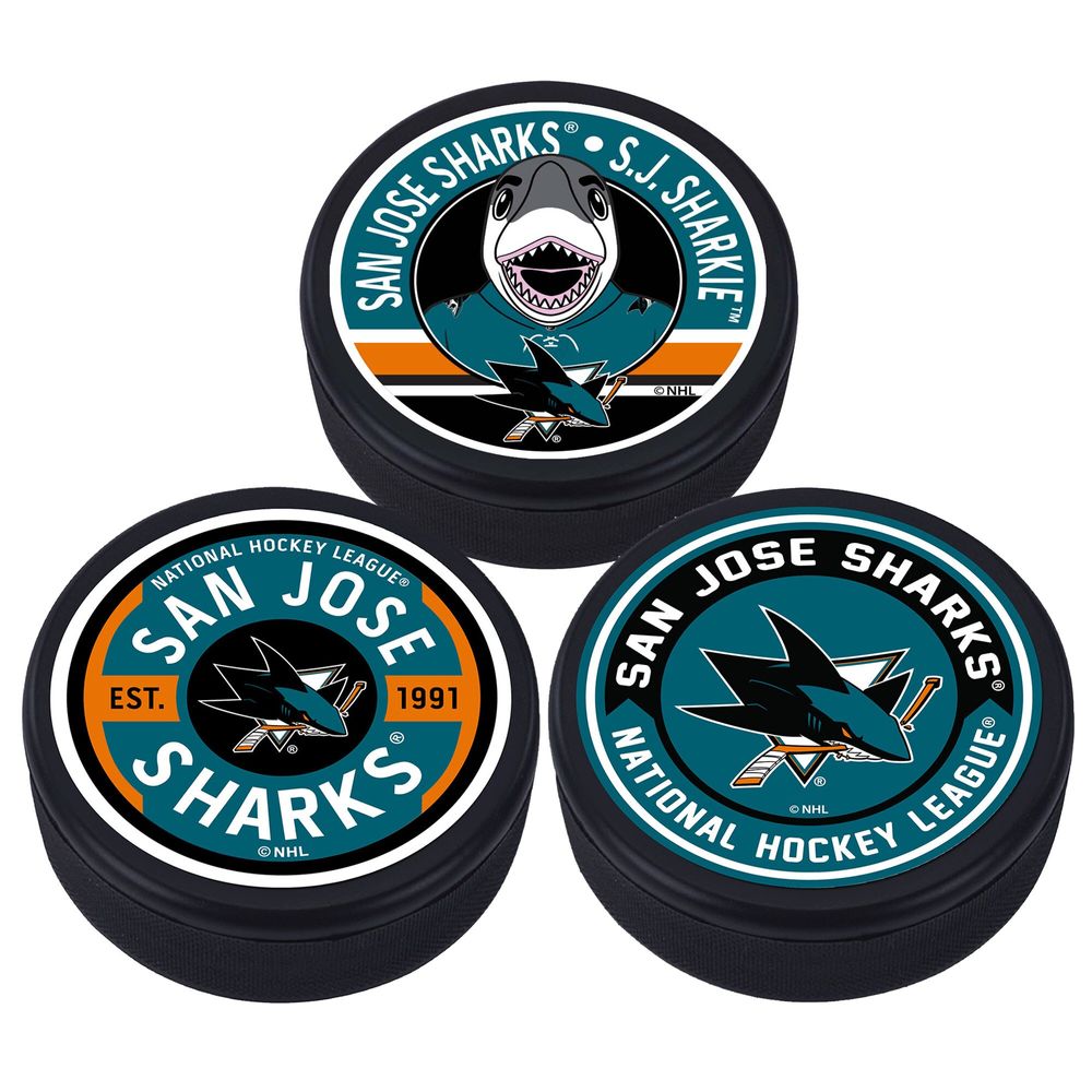 San Jose Sharks - 3-Puck Pack