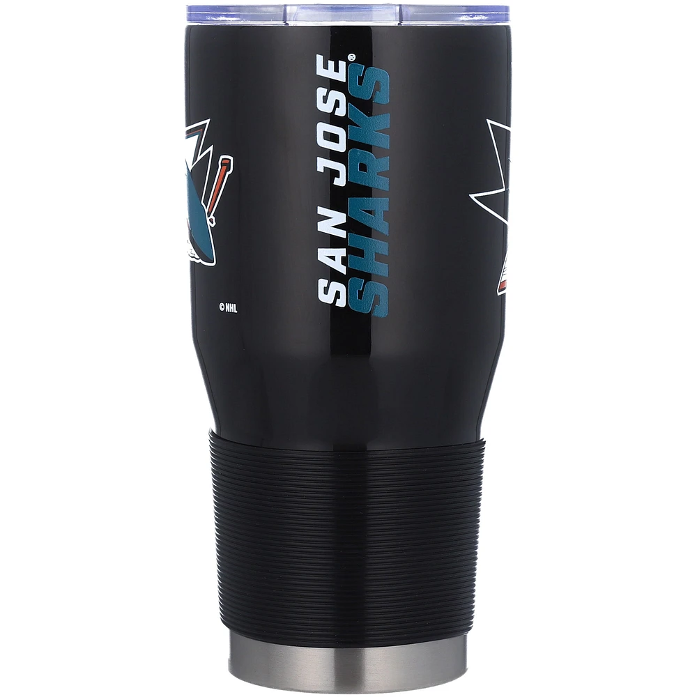 Requins de San José 30oz. Gobelet en acier inoxydable Gameday