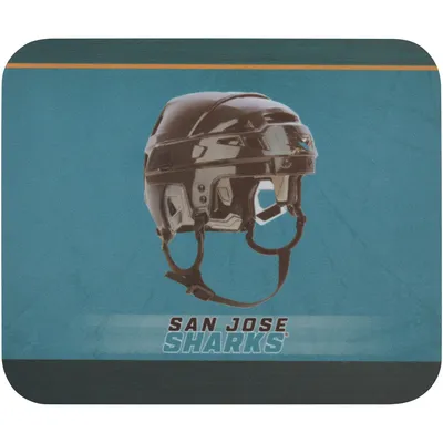 San Jose Sharks Helmet Mouse Pad