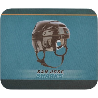 San Jose Sharks Helmet Mouse Pad