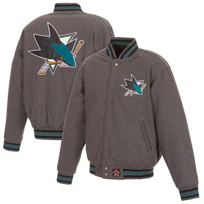 San Jose Sharks JH Design Reversible Wool Jacket