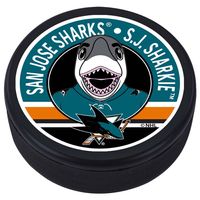 San Jose Sharks - Mascot Design Hockey Puck