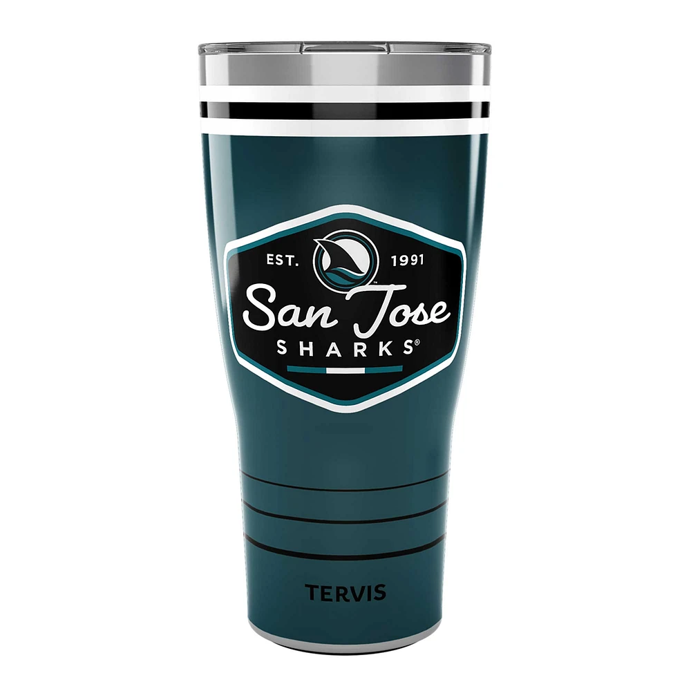 Requins de Tervis San Jose 30oz. Gobelet rétro en acier inoxydable