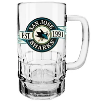 Le Sports Vault San Jose Sharks 18 oz. Chope à bière