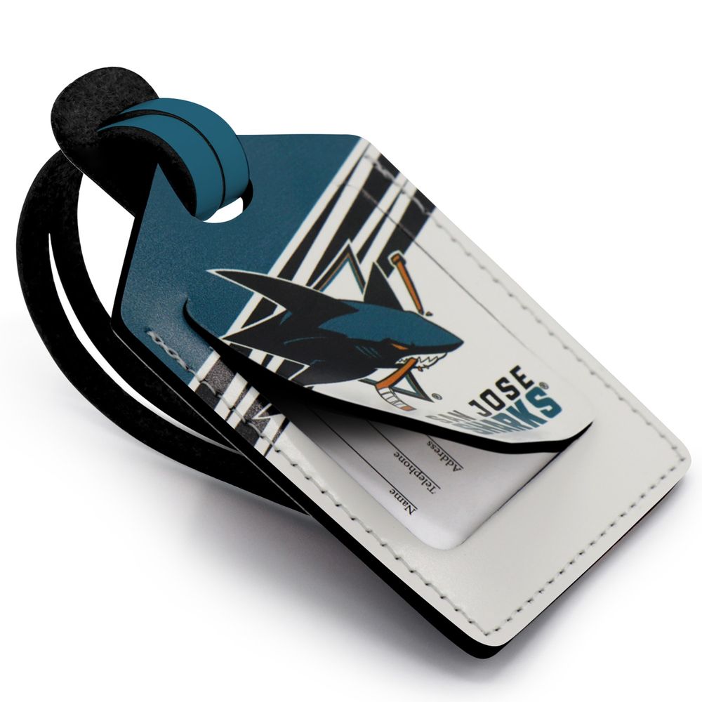 Leather Treaty Luggage Tag - St. Louis Blues - Blue - St Louis Blues