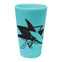 WinCraft San Jose Sharks 16oz. Team Color Silicone Pint Glass