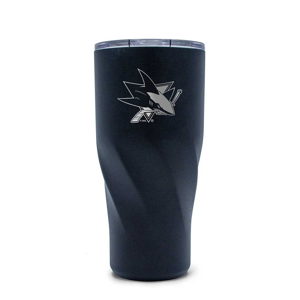 WinCraft San Jose Sharks 20oz. Morgan Stainless Steel Tumbler