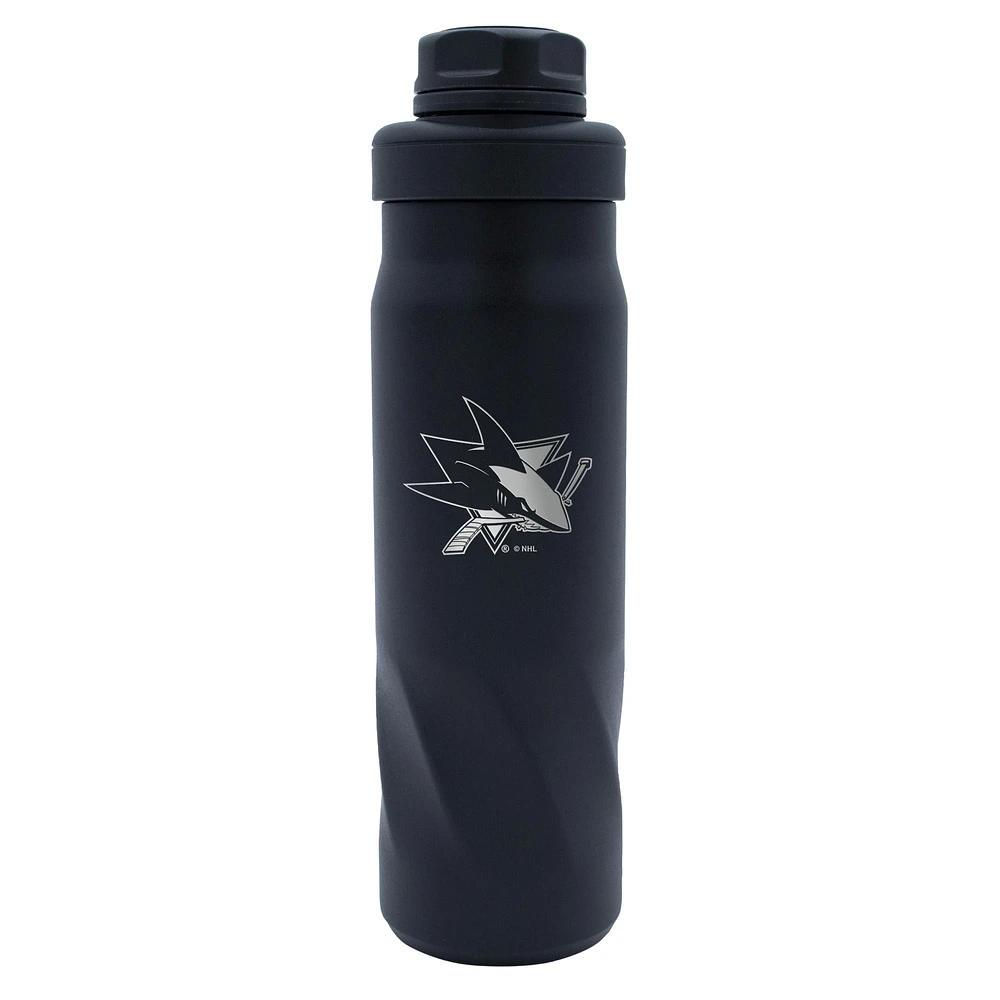 WinCraft San Jose Sharks 20oz. Morgan Water Bottle